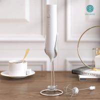 ราคา Hillkoff : Electric Milk Frother 3‑Speed USB‑C ตีฟองนมอัตโนมัติ เครื่องตีฟองนมไร้สาย สีขาว สีดำ (28384221897)