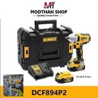 ราคา DeWALT DCF894P2 (เครื่องพร้อมแบต5.0AH จำนวน2ก้อน และแท่นชาร์จเร็ว) (23480260560)