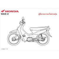 ราคา สมุดภาพอะไหล่ Honda Wave100Z ตัวแรก ( ปี 2003 KRSN ) (7569613792)