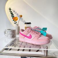 ราคา Nike Dunk Low (GS) รองเท้าผ้าใบ Triple Pink ลําลองสุดคลาสสิก (46914676482)