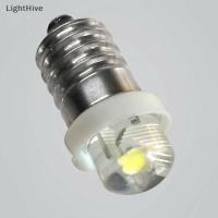 ราคา [LightHive] 3/4.5/6V 0.5W หลอดไฟไฟฉาย 6000K LED สีขาว E10 Soet เปลี่ยนหลอดไฟสําหรับไฟฉายไฟฉายโคมไฟหลอดไฟ LED (TH) (53562530967)