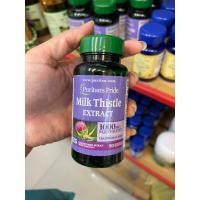 ราคา Puritan’s Pride Milk Thistle 4:1 Extract 1000 mg (Silymarin)/ 90 Softgels (22184947739)