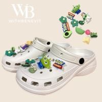 ราคา Crocs JIBBITZ (ONE SET TOY STORY JIBBITZ) อุปกรณ์เสริมหัวเข็มขัดรองเท้าสําหรับผู้ชายและผู้หญิง Charms (22439507665)