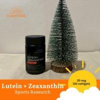 ราคา Sports Research -Lutein + Zeaxanthin ( 20 mg, 120 softgels) ลูทีน ลูเทอิน (44014116176)