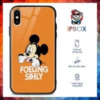 ราคา เคสกระจก Iphone พิมพ์ลาย Mickey Fouling Sihly IPBOX Iphone 6/6Plus/6S/6SPlus/7/7Plus/8/8Plus/X/Xs/XsMax/11Promax (50660667658)