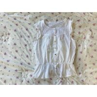 ราคา เสื้อแขนดุกจั๊มเอวสีขาว (57603125744)