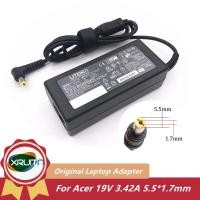 ราคา Original 19V 3.42A 65W AC Adapter Charger สําหรับ Acer Aspire 5315 5630 5735 5920 5535 5738 6920 7520 PA-160-86 S3 E15 แหล่งจ่ายไฟ (52012380600)