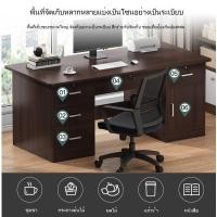 ราคา โต๊ะคอม เก้าอี้สำนักงาน ชุดโต๊ะทำงานเรียบง่าย โต๊ะหนังสือสำหรับบ้านและออฟฟิศ W8IH A6JC (40231390257)