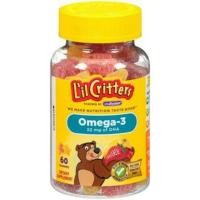 ราคา (เยลลี่วิตามิน) L'il Critters Omega-3 DHA Gummy (1424184887)