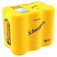 ราคา ชเวปส์น้ำโทนิค 330ซีซี แพค 6 Schweppes Tonic Water 330cc Pack 6 [หมายเลขบาร์โค้ด 8851959632659 ] (44076902719)