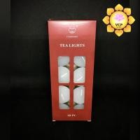 ราคา เทียนถ้วยสีขาวไร้กลิ่น (10ถ้วย/แพ็ค) (1326480490)