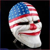 ราคา ฮาโลวีน Us Flag หน้ากากตัวตลกสวมหน้ากากปาร์ตี้น่ากลัวตัวตลกหน้ากากคาร์นิวัล Payday 2 ตลกน่ากลัว Pay Day อุปกรณ์ประกอบฉาก (twinkle.th) (22055151841)