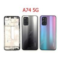 ราคา บอดี้ OP A74 5G สำหรับ oppo A74 5G อะไหล่บอดี้ ฝาหลัง กรอบข้าง เคสกลาง body (25239939742)
