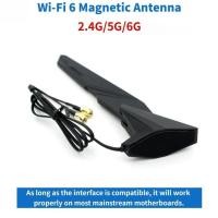 ราคา WiFi 6 2T2R เสาอากาศแม่เหล็ก 2.4G/5G/6G Tri-band Band AORUS Z390 Z370 Z490 Z590 Z690 X470 X570 X570S X570I H470 RP-SMA ชาย (51314877622)