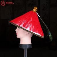 ราคา ภาพยนตร์ Qing Dynasty หมวกชายหมวก Master หมวก Cool หมวกโบราณ Minister หมวก Qingbing Guard Taigan หมวก (44713505459)