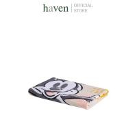 ราคา HAVEN ผ้าขนหนู Mickey Mouse Hello World ขนาด 27X54 นิ้ว สีชมพูอ่อน (26223592206)