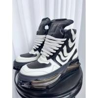 ราคา Rick Owens Popcorn Cushion Sole Cowhide รองเท้าผ้าใบคุณภาพสูงผู้ชาย (40882037907)