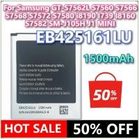 ราคา EB ใหม่เอี่ยม425161LU 1500mAh แบตเตอรี่สําหรับ Samsung GT-S7562L S7560 S7566 S7568 S7572 S7580 i8190 I739 I8160 S7582 SM-J105H J1 MINI (43431671595)