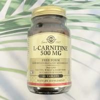 ราคา (Solgar®) L-Carnitine 500 mg 60 Tablets แอล-คาร์นิทีน (28431298080)