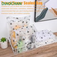 ราคา DICHATH กระเป๋าเก็บเสื้อผ้า Self Seal กันน้ําตู้เสื้อผ้ากระเป๋าเก็บรองเท้ากระเป๋าแต่งหน้า (57713253480)