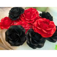ราคา ดอกไม้กระดาษ กุหลาบกระดาษ งานแต่ง งานเลี้ยง ประดับบ้าน ตกแต่งห้องนอน ห้องนั่งเล่น (22939451191)
