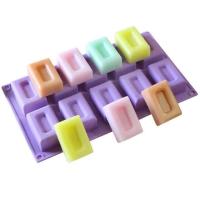 ราคา พิมพ์ซิลิโคน รูปสี่เหลี่ยม สำหรับทำวุ้น น้ำแข็ง 10 ช่อง ขนม โมลด์ silicone mold - บล๊อคทำขนม (21893500874)