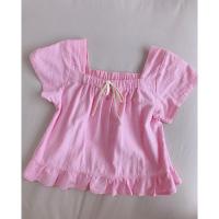 ราคา เสื้อพื้นเมืองผ้าฝ้าย สีชมพู ทรงน่ารัก (18179367100)