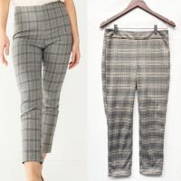 ราคา สีของคุณ - ANN TAYLOR HIGHRISE SIDE ZIP SKINY ANKLE PANTS 436 (41555771436)