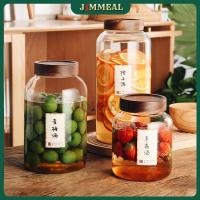 ราคา [ฝาเกลียว] โหลแก้วฝาเกลียวไม้ โหลแก้วฝาเกลียว ทรงน้ําเต้าขนาดใหญ่สําหรับแช่ผลไม้ เก็บอาหารแห้ง 1250 1950 2750มล (57311498406)