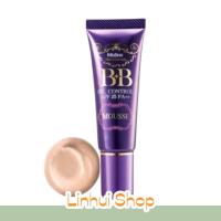 ราคา Mistine BB Cream Oil Control Mousse SPF25 PA++ มิสทีน เนื้อมูส หลอดสีม่วง 15 g บีบีครีม 1 ชิ้น (868526643)