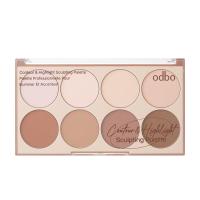 ราคา คอนทัวร์ ไฮไลท์โอดีบีโอ ODBO CONTOUR&HIGHLIGHT SCULPTING PALETTE OD1335 (46909981292)