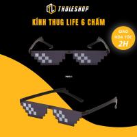 ราคา Thug Life Glasses 6 Dots Hot Trend Fashion Tholeshop 6869 (40763528056)