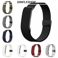 ราคา SIMPLESHOP Sport Bicep Band, วงแขนยืดหยุ่นแม่เหล็ก, ไนลอนคุณภาพสูง Breathable สายรัดทดแทนแบบปรับได้สําหรับ Google Fitbit Air Fitness Tracker (40483073779)