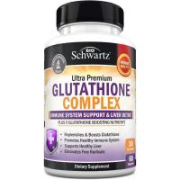 ราคา BioSchwartz Glutathi 500mg r ดีท็อกซ์พร้อม Quercetin C Thistle Alpha Lipoic Acid Immune port Pill Enhanced Immunity Defense Health Formula 60 แคปซูล (55414820159)
