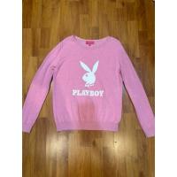 ราคา Playboy เสื้อไหมพรม แขนยาว สีชมพู แบรนด์ Playboy (40106631007)