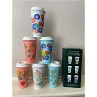 ราคา [ของแท้ % นำเข้า ] Starbucks Spring Limited Edition Reusable Hot Cups (16 Fl Oz each) พร้อมส่งที่ไทย (16984922705)
