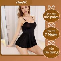 ราคา SEXY WOMENS TWO-STRING NIGHT DRESS V4022 (48761133017)