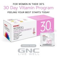 ราคา GNC30+VitapakProgramforWomen,30DaySupply,วิตามินรวมพร้อมการสนับสนุนความเครียดและการป้องกันเซลล์คอมเพล็กซ์,EdibleHealthcare BGLX (47713352990)