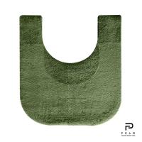 ราคา PRAW พรมห้องน้ำ พรมวางหน้าชักโครก สีเขียวพลาสเทล Moss ขนาด 62x70 cm (14722733339)