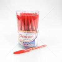ราคา ปากกา Pencom DF02 0.38 mm. แดง (1*50 ด้าม) (13069847773)