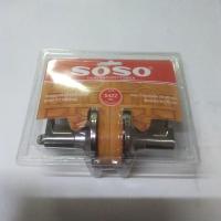 ราคา ลูกบิดเขาควาย ลูกบิดประตูก้านโยกSOSO model 5422 SN (27951594123)
