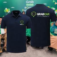 ราคา Grab Inspired Classic Polo Tee for Men Unisex Fit S-3XL Black White Navy Red (42332878222)
