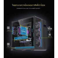 ราคา **เคสคอมพิวเตอร์ "ห้องวิวทะเล" AskSky ATX กระจกโค้งแสดงอุณหภูมิ รองรับเมนบอร์ด M-ATX** RGFD (57514091914)