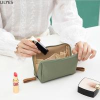 ราคา LILYES กระเป๋าแต่งหน้า Casual Wash Pouch Outdoor Fashion Square Bag Portable Storage Toiletry Bag (55014305518)