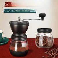 ราคา ✨ เครื่องบดกาแฟมือหมุน มีลูกปืนสองตัว ☕หัวบดเซรามิก บดละเอียดสม่ำเสมอ ปรับความละเอียดได้ สำหรับบ้าน ใช้งานง่าย เครื่องม (45954096067)