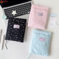 ราคา BLLISS Book Sleeve, Star Print Portable Notebook Cover, Kawaii Notebook Storage Pouch A5 Notebook & Planner (53764227727)