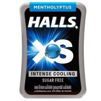ราคา ฮอลล์เอ็กซ์เอสลูกอมชูการ์ฟรีเมนโทลิบตัส 12ก Halls XS Mentho Lyptus Sugar Free Candy 12g. [หมายเลขบาร์โค้ด 8850338009471] (40831965494)