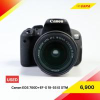 ราคา [USED] Canon EOS 700D+EF-S 18-55 IS STM / จอพลิกไม่คงที่/ Shutter-16,xxx (54359947846)