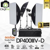 ราคา Godox Studio Flash DP400IIIV-D SET ชุดแฟลชสตูดิโอ 400W - รับประกันศูนย์ Godox Thailand 3ปี / Digilife (54953443445)