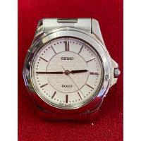 ราคา SEIKO Dolce Quartz ตัวเรือนสแตนเลส นาฬิกาผู้ชาย มือสองของแท้ (23275623380)